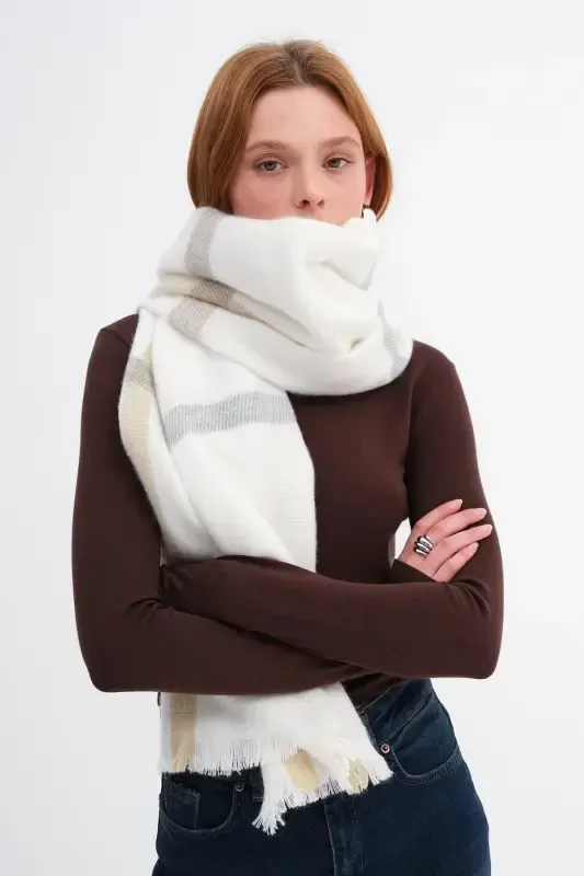 Узорчатый платок Платок2021-a4 - 2