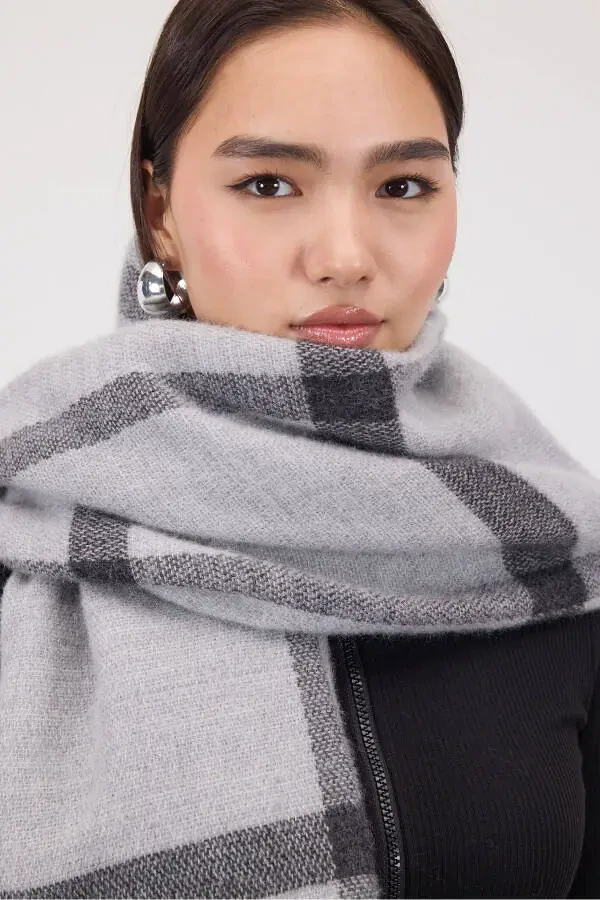 Узорчатый платок ШАЛЬ2021-A4 - 2