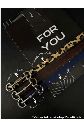 Uzun Gümüş Tokalı Ince Kadın Kemeri, Ceket Kemeri, Gömlek Kemeri, Elbise Kemeri-Bordo 