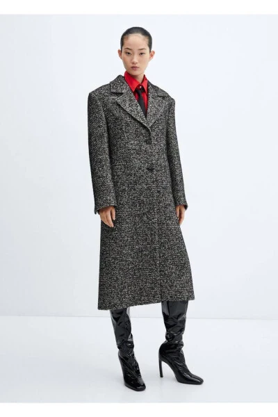 Uzun Kırçıllı Ceket - MANGO (1)