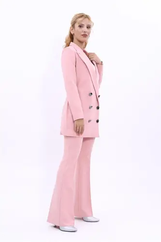 Uzun klassik blazer kurtka-upasi-upasi - 4