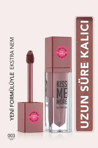 Uzun Süre Kalıcı Mat Ruj - Kiss Me More-003 Skin-8682536040648-003 SKIN - 1