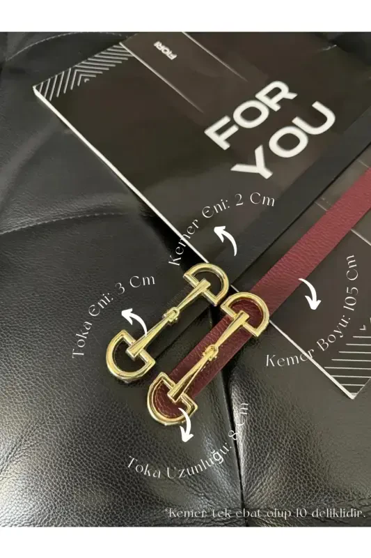 Uzun tilla tokali ingichka ayollar kamari, kurtka kamari, ko'ylak kamari, ko'ylak kamari - qora - 4