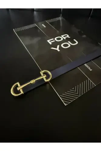 Uzun tilla tokali ingichka ayollar kamari, kurtka kamari, ko'ylak kamari, ko'ylak kamari-to'q ko'k - FIORI (1)