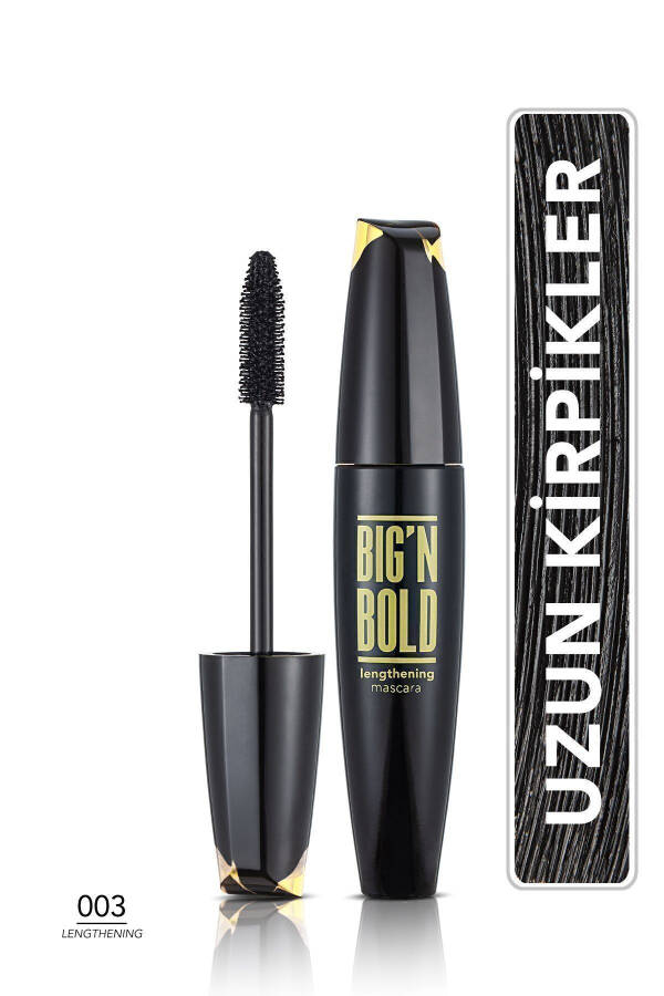 Uzun ve Hacimli Görünüm Veren Maskara - Big N Bold Mascara - 003 - 8682536040426 - SİYAH - 8