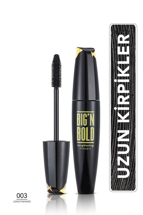 Uzun ve Hacimli Görünüm Veren Maskara - Big N Bold Mascara - 003 - 8682536040426 - SİYAH - 22