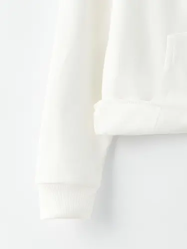 Uzun yengli erkaklar qalin xudi - Oq - 6