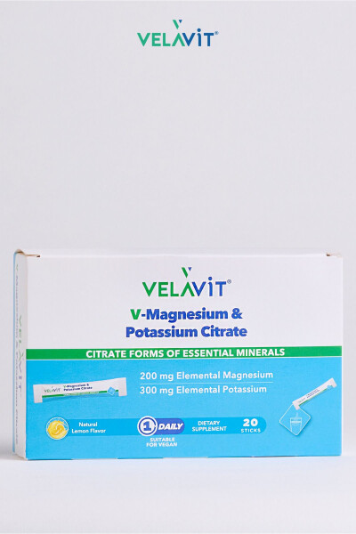 V-Magnezyum & Potasyum Sitrat 20 Toz Poşet - 2