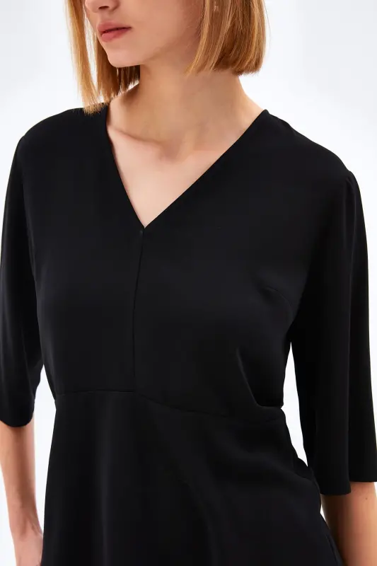 V Neck Blouse-001 - 4