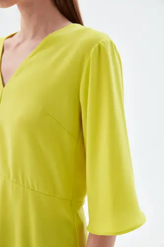 V Neck Blouse-951 - 4