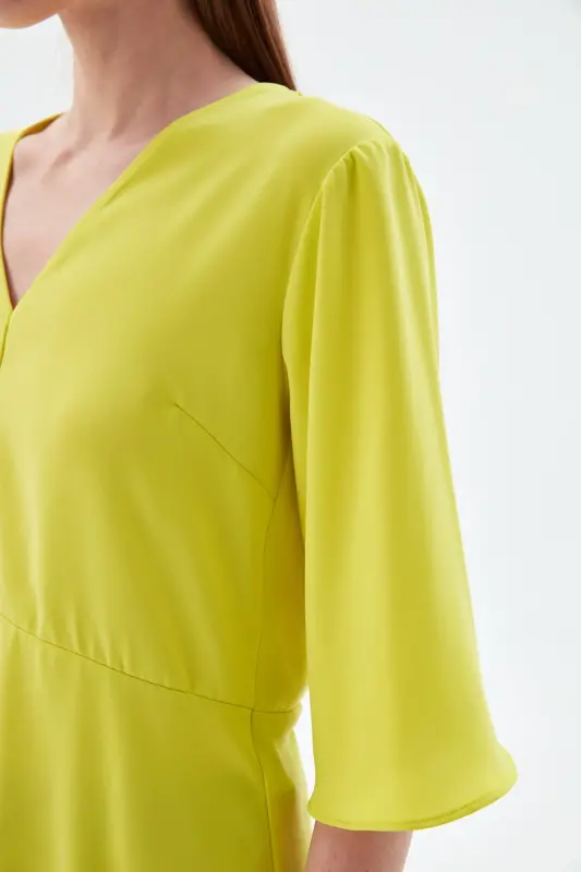 V Neck Blouse-951 - 4