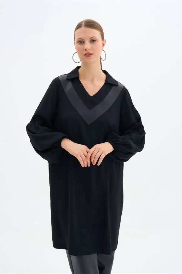 V-Neck Embellished Tunic - 3