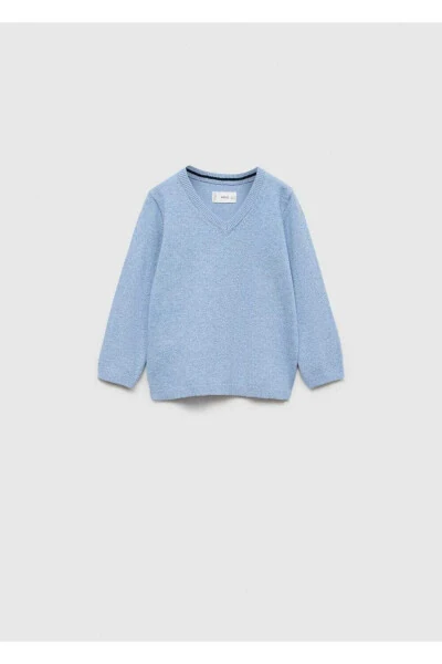 V-Neck Pullover - MANGO BABY