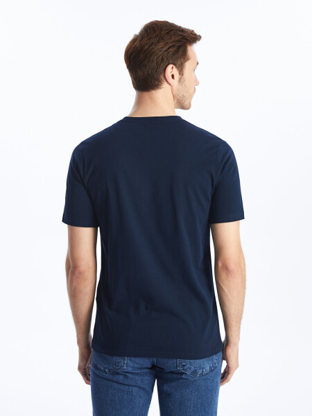 V-Neck Short Sleeve Men's T-Shirt - 12