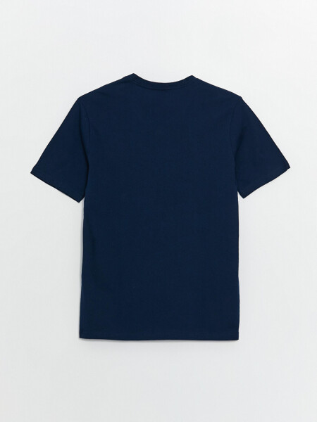 V-Neck Short Sleeve Men's T-Shirt - 14