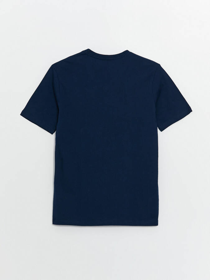 V-Neck Short Sleeve Men's T-Shirt - 14