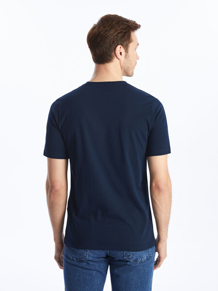 V-Neck Short Sleeve Men's T-Shirt - 5