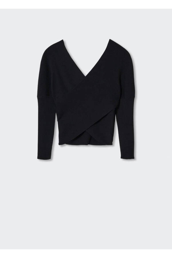 V-Neck Sweater - 3