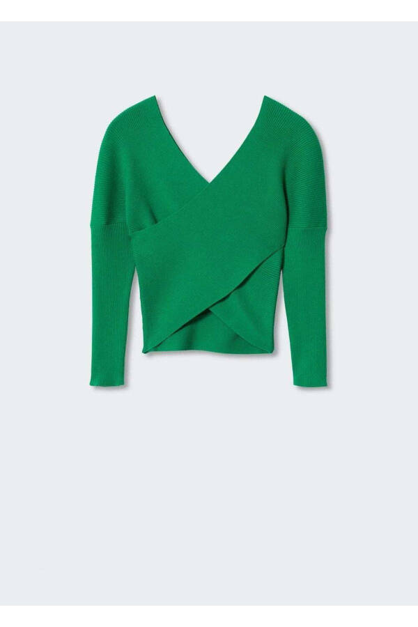 V-Neck Sweater - 3