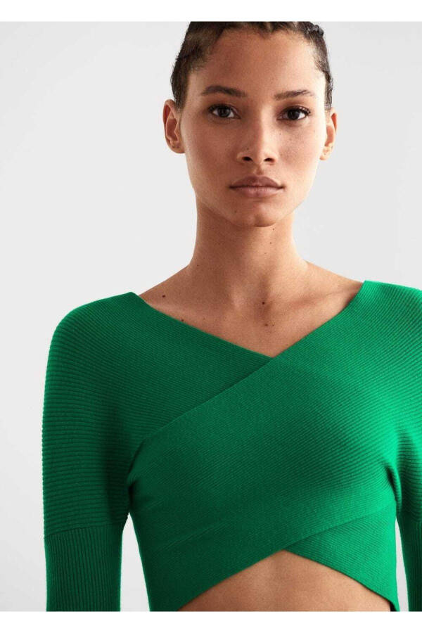 V-Neck Sweater - 8