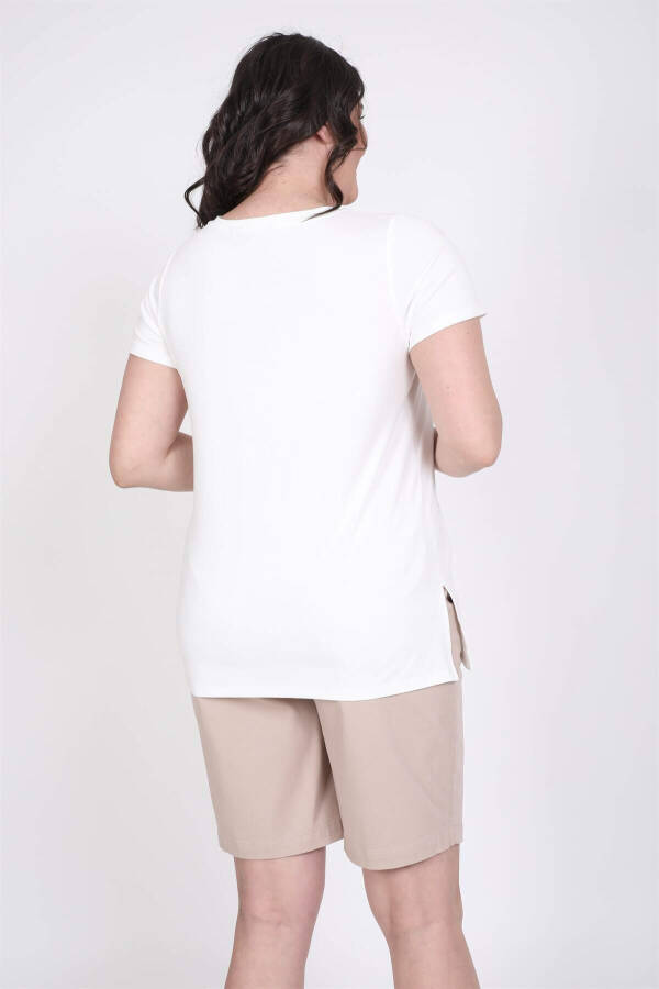 V-Neck T-Shirt - 6