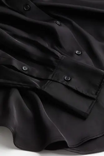 V Yakalı Bluz-Belirtilmemiş_0939703044015 - 4