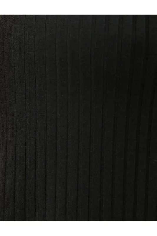 V yoqali fitilli atlet viskoza aralashmasi yengsiz - 6