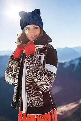 v28 Ayollar Erkaklar Qizlar Bolalar O'smirlar Chiroyli Mushuk Qulog'i Trikotaj Kabel Qovurg'a Shlyapa Qalpog'i Beanie - 5