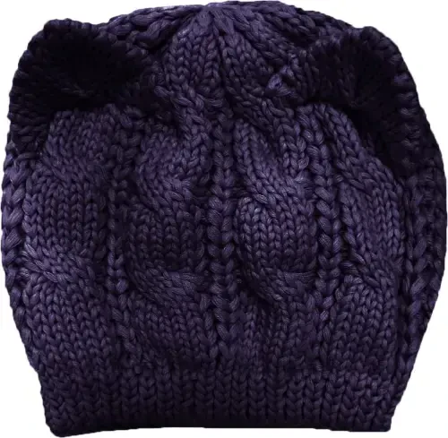 v28 Women Men Girls Boys Teens Cute Cat Ear Knit Cable Rib Hat Cap Beanie - 2