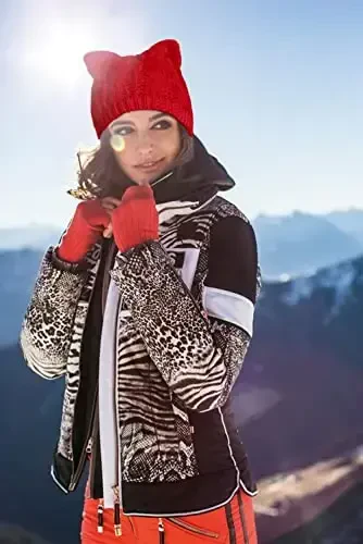 v28 Women Men Girls Boys Teens Cute Cat Ear Knit Cable Rib Hat Cap Beanie - 5