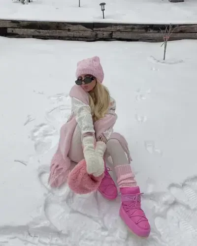 v28 Women Men Girls Boys Teens Cute Cat Ear Knit Cable Rib Hat Cap Beanie - 4