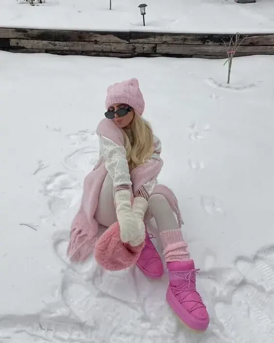 v28 Women Men Girls Boys Teens Cute Cat Ear Knit Cable Rib Hat Cap Beanie - 4