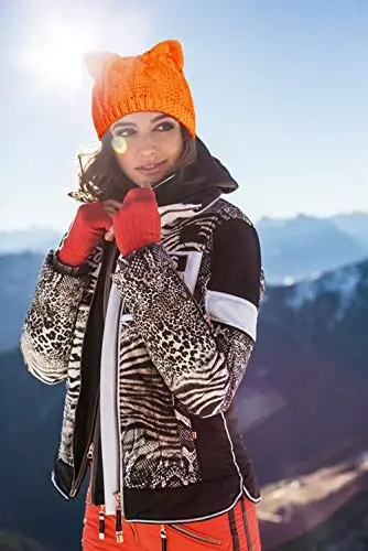 v28 Women Men Girls Boys Teens Cute Cat Ear Knit Cable Rib Hat Cap Beanie - 4