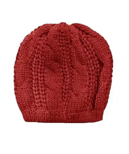 v28 Women Men Girls Boys Teens Cute Cat Ear Knit Cable Rib Hat Cap Beanie - 3