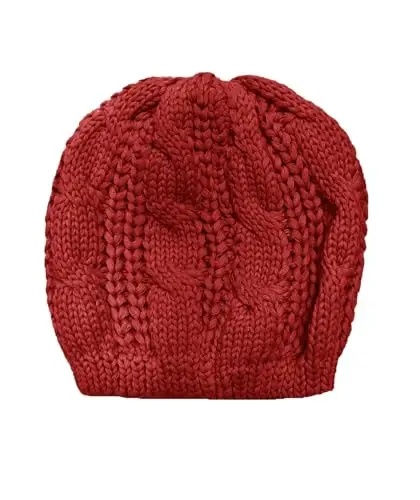 v28 Women Men Girls Boys Teens Cute Cat Ear Knit Cable Rib Hat Cap Beanie - 3
