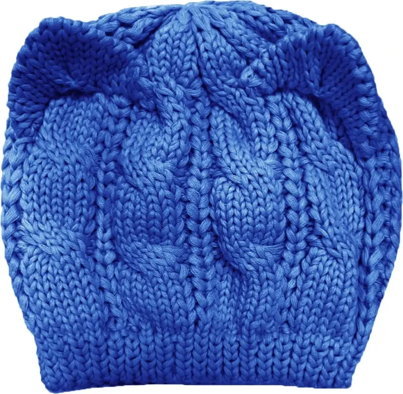 v28 Women Men Girls Boys Teens Cute Cat Ear Knit Cable Rib Hat Cap Beanie - 2