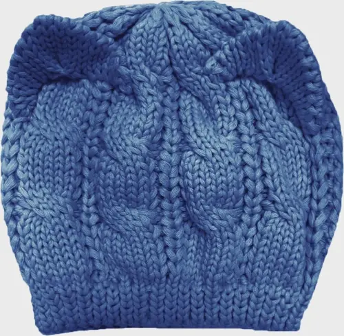 v28 Women Men Girls Boys Teens Cute Cat Ear Knit Cable Rib Hat Cap Beanie - 3