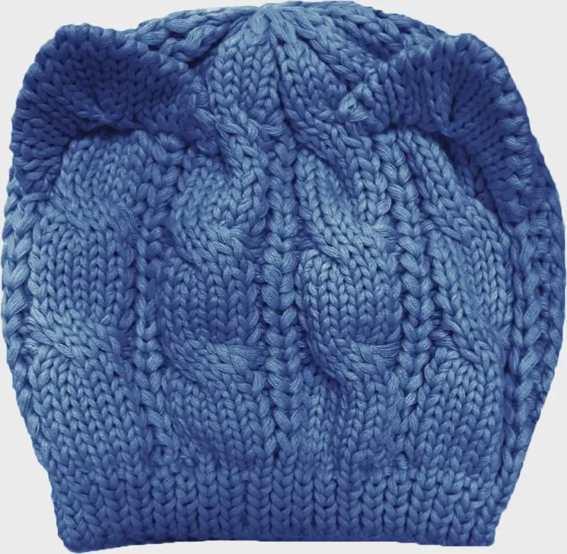 v28 Women Men Girls Boys Teens Cute Cat Ear Knit Cable Rib Hat Cap Beanie - 3