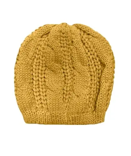 v28 Women Men Girls Boys Teens Cute Cat Ear Knit Cable Rib Hat Cap Beanie - 3