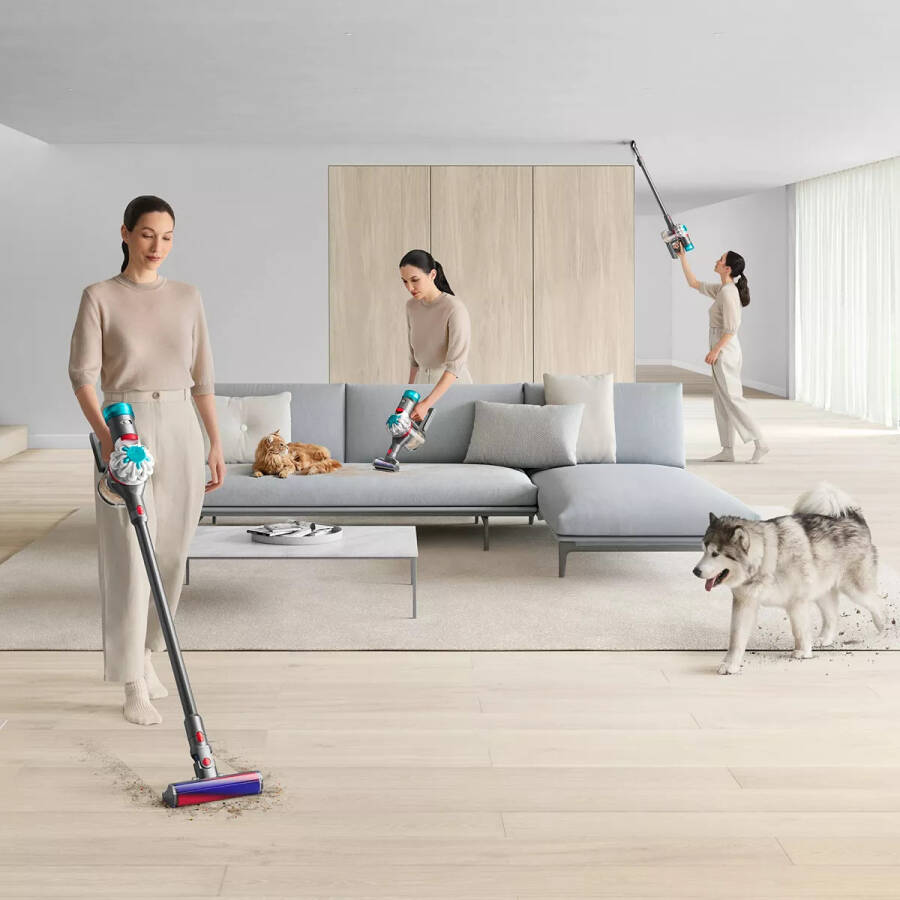 V8 Absolute Cordless Vacuum Silver/nickel - 15