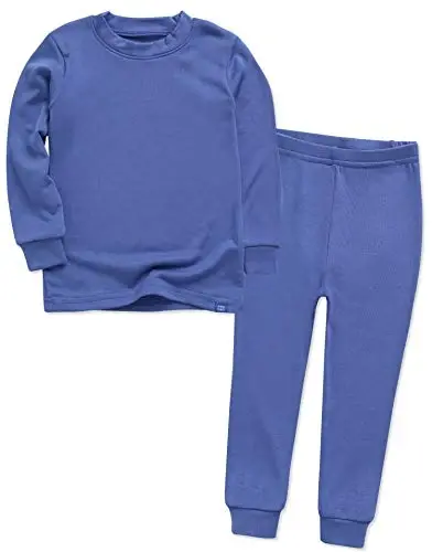 VAENAIT 6M-12Y Toddler Toddler Kids Toddler Girls Boys Soft Comfy Modal Tencel Solid Raglan Sleepwear Pajamas Pjs 2pcs Set 