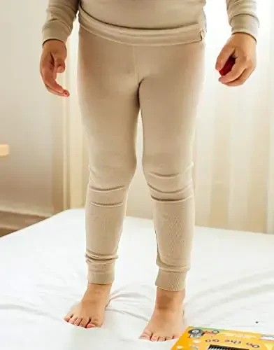 VAENAIT 6M-12Y Toddler Toddler Kids Toddler Girls Boys Soft Comfy Modal Tencel Solid Raglan Sleepwear Pajamas Pjs 2pcs Set - 6