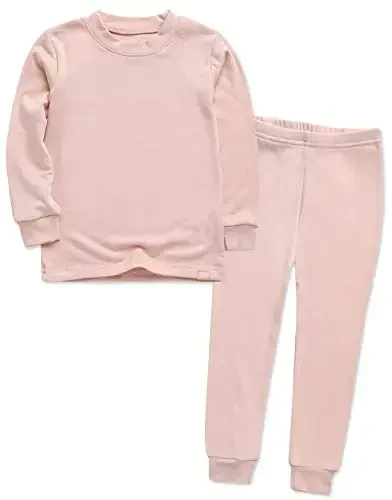 VAENAIT 6M-12Y Toddler Toddler Kids Toddler Girls Boys Soft Comfy Modal Tencel Solid Raglan Sleepwear Pajamas Pjs 2pcs Set 