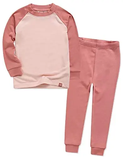 VAENAIT 6M-12Y Yeni Yürüyen Çocuk Kız Erkek Yumuşak Rahat Modal Tencel Düz Raglan Pijama Pjs 2'li Set 
