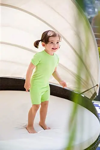 VAENAIT BABY Kids Sleepwear Pajamas Short Soft Cool Summer Viscose Pjs 2pcs Set - 2