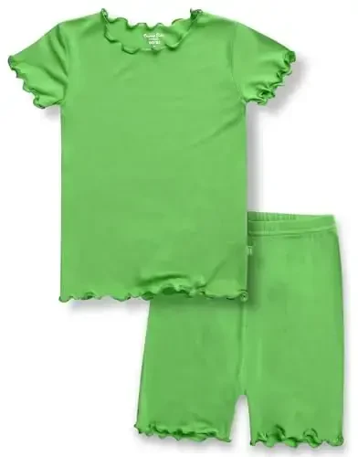 VAENAIT BABY Kids Sleepwear Pajamas Short Soft Cool Summer Viscose Pjs 2pcs Set - 1