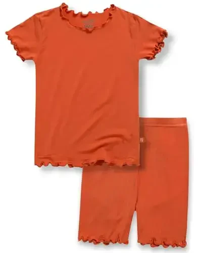 VAENAIT BABY Kids Sleepwear Pajamas Short Soft Cool Summer Viscose Pjs 2pcs Set - 1