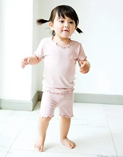 VAENAIT BABY Kids Sleepwear Pajamas Short Soft Cool Summer Viscose Pjs 2pcs Set - VAENAIT (1)
