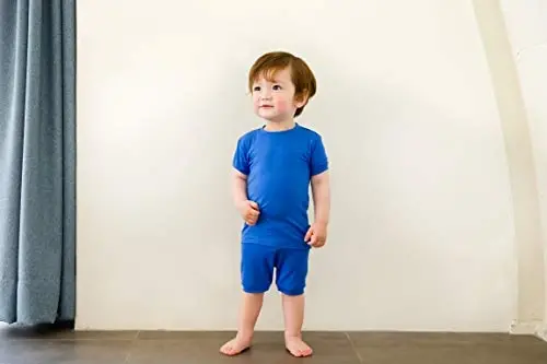 VAENAIT BABY Kids Sleepwear Pajamas Short Soft Cool Summer Viscose Pjs 2pcs Set - MODAZONE (1)