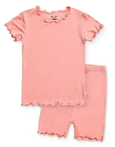 VAENAIT BABY Kids Sleepwear Pajamas Short Soft Cool Summer Viscose Pjs 2pcs Set 
